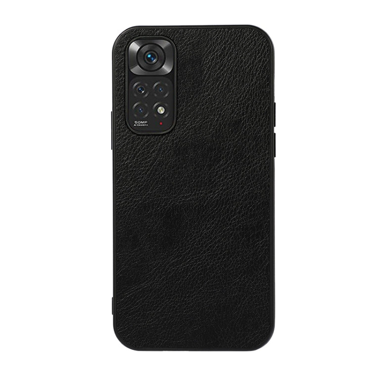 For Xiaomi Redmi Note 11 4G Global / Note 11S Two-color Litchi Texture Phone Case