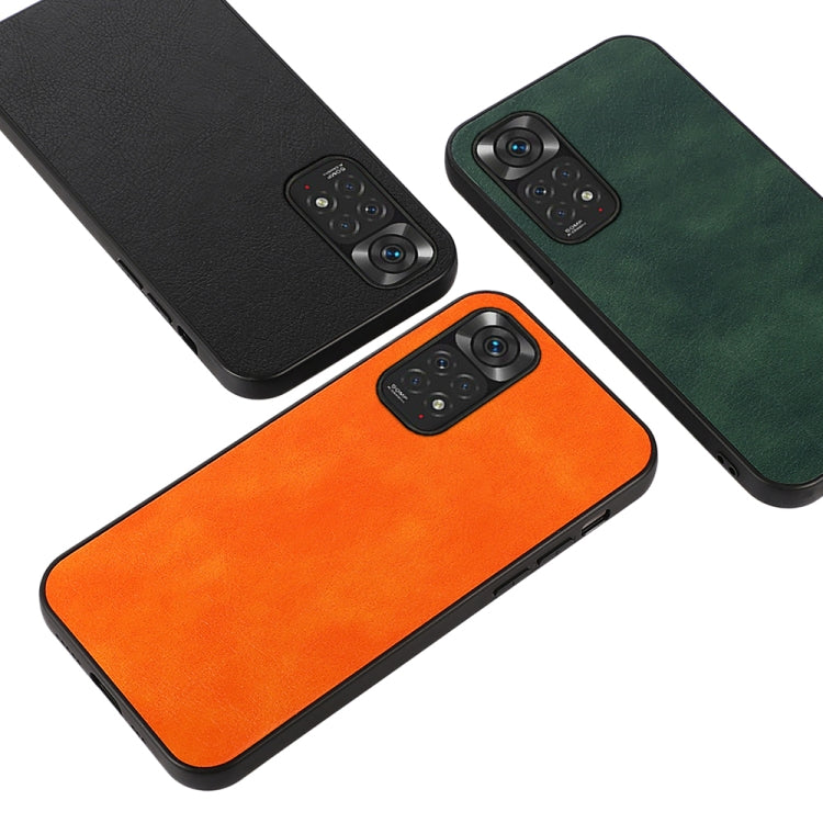For Xiaomi Redmi Note 11 4G Global / Note 11S Two-color Litchi Texture Phone Case