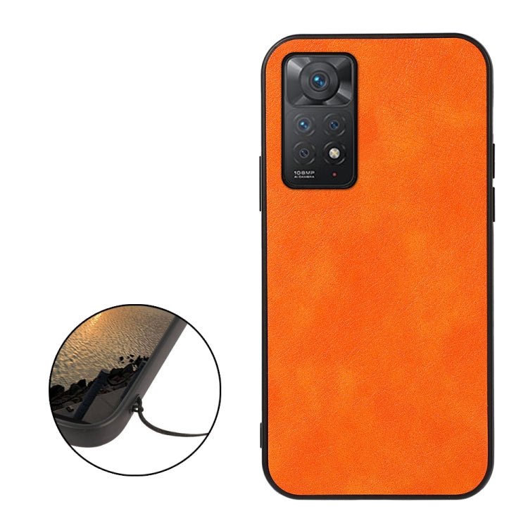 For Xiaomi Redmi Note 11 Pro Global Two-color Litchi Texture Phone Case
