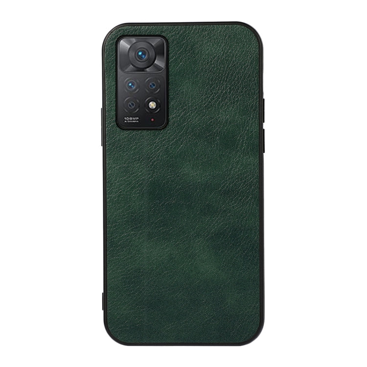 For Xiaomi Redmi Note 11 Pro Global Two-color Litchi Texture Phone Case
