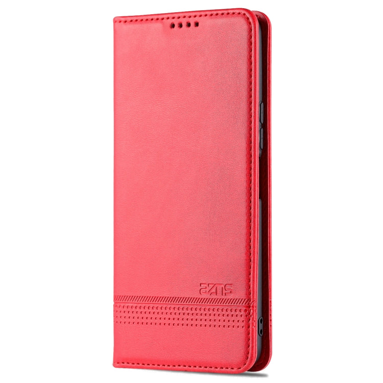 For vivo Y76s / Y74s AZNS Magnetic Calf Texture Leather Phone Case