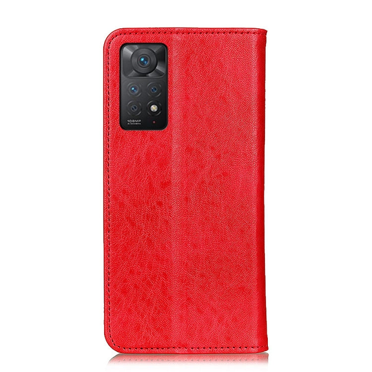 For Xiaomi Redmi Note 11 Pro 5G / 4G / Note 11 Pro+ 5G Foreign Version Magnetic Crazy Horse Texture Leather Phone Case