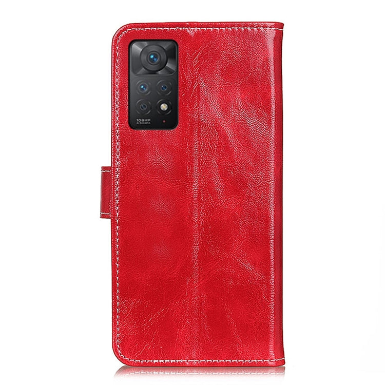 For Xiaomi Redmi Note 11 Pro 5G / 4G / Note 11 Pro+ 5G Foreign Version Retro Crazy Horse Texture Leather Phone Case