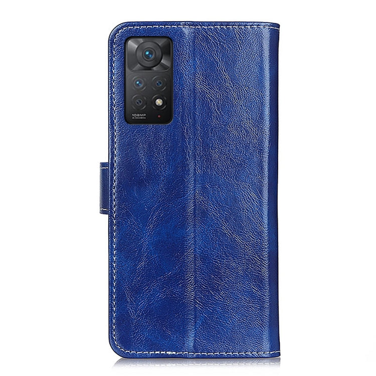 For Xiaomi Redmi Note 11 Pro 5G / 4G / Note 11 Pro+ 5G Foreign Version Retro Crazy Horse Texture Leather Phone Case