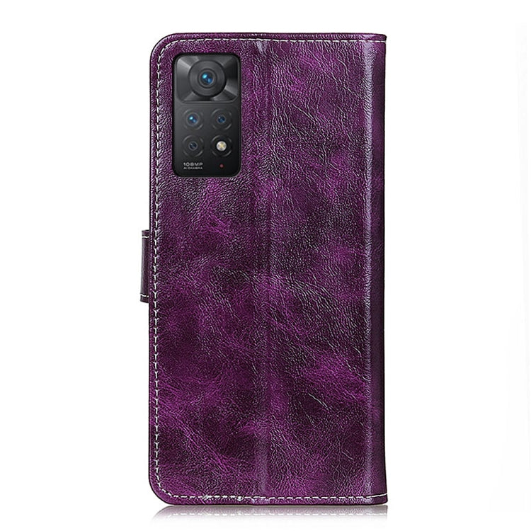 For Xiaomi Redmi Note 11 Pro 5G / 4G / Note 11 Pro+ 5G Foreign Version Retro Crazy Horse Texture Leather Phone Case