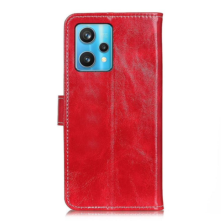 For OPPO Realme 9 Pro+ / Realme 9 4G / Realme Narzo 50 Pro Retro Crazy Horse Texture Leather Phone Case