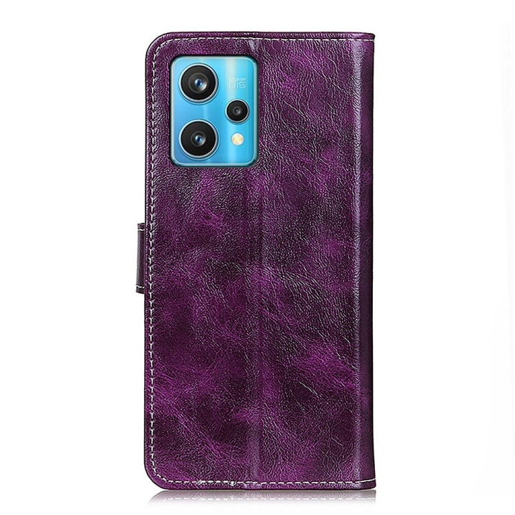 For OPPO Realme 9 Pro+ / Realme 9 4G / Realme Narzo 50 Pro Retro Crazy Horse Texture Leather Phone Case