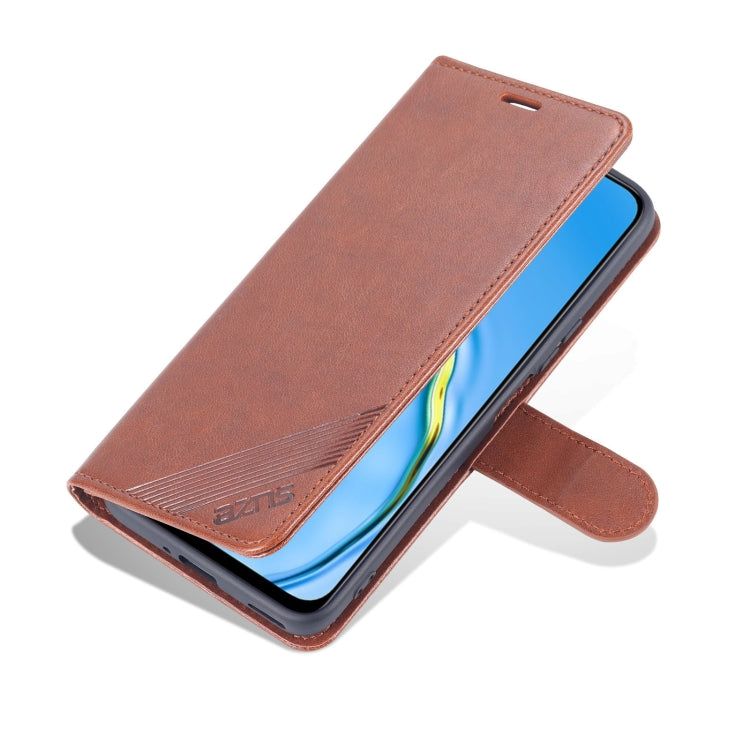 For Huawei Maimang 10 AZNS Sheepskin Texture Flip Leather Phone Case