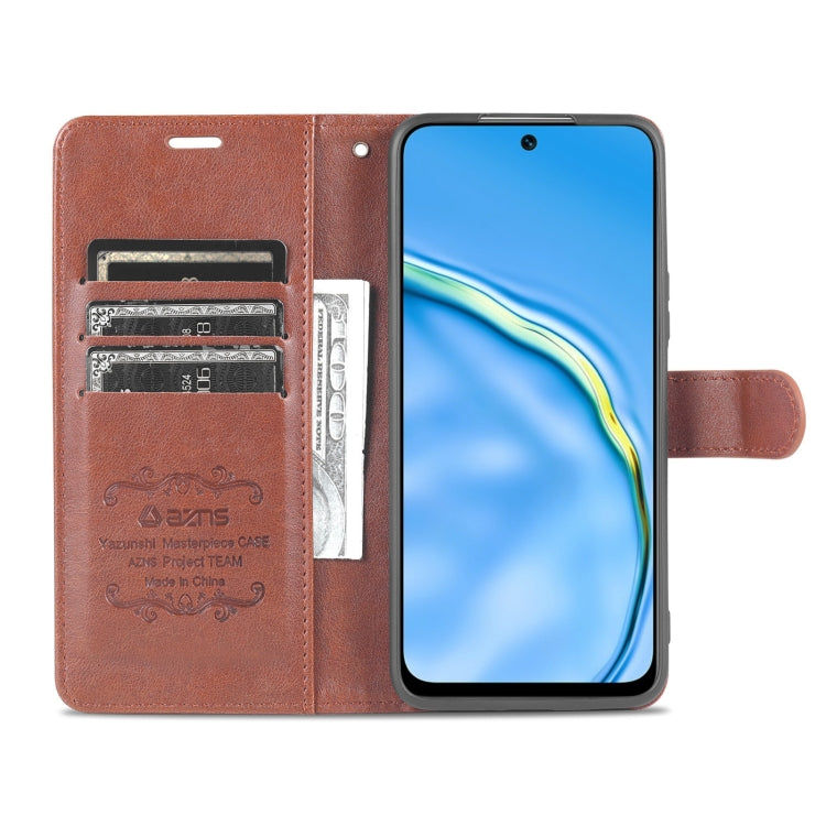 For Huawei Maimang 10 AZNS Sheepskin Texture Flip Leather Phone Case