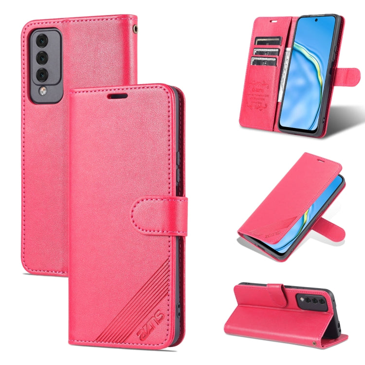 For Huawei Maimang 10 AZNS Sheepskin Texture Flip Leather Phone Case