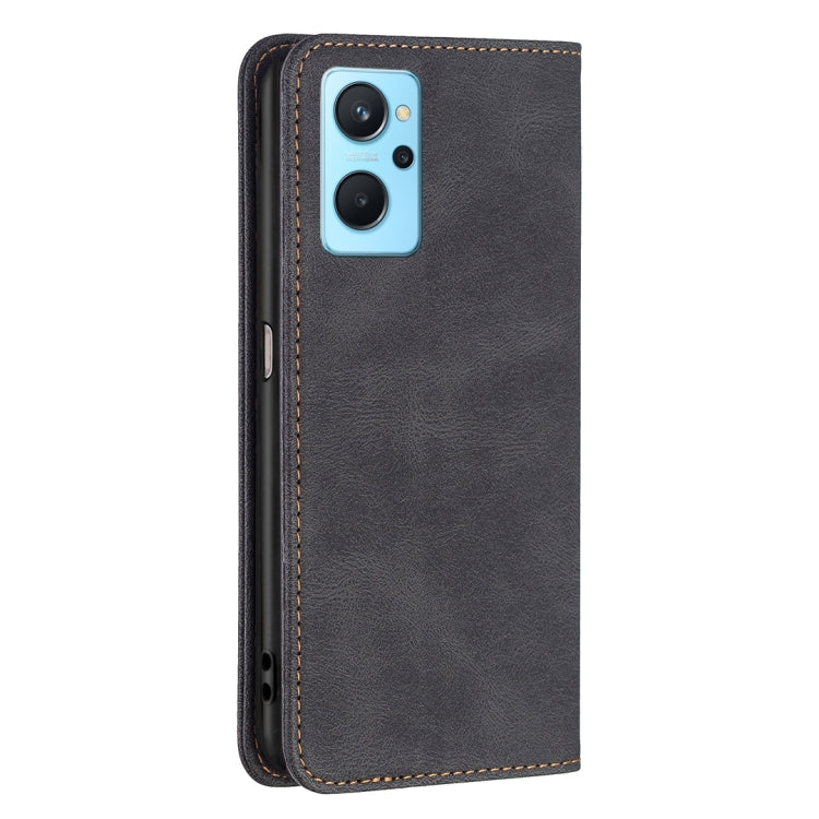 For OPPO A36 4G / A96 4G / A76 4G / K10 4G / Realme 9i Magnetic RFID Blocking Anti-Theft Leather Phone Case