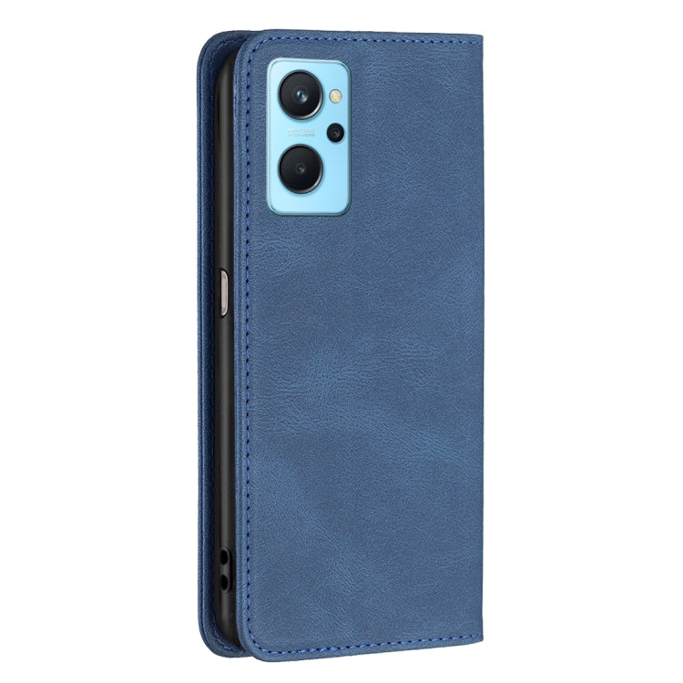For OPPO A36 4G / A96 4G / A76 4G / K10 4G / Realme 9i Magnetic RFID Blocking Anti-Theft Leather Phone Case