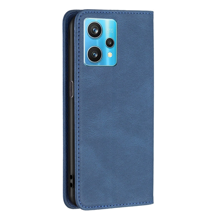 For OPPO Realme 9 Pro+ Magnetic RFID Blocking Anti-Theft Leather Phone Case