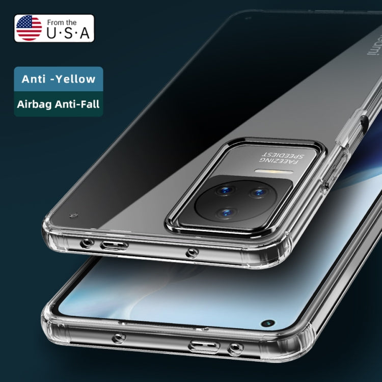 For Xiaomi Redmi K40S wlons Ice Crystal PC + TPU Phone Case