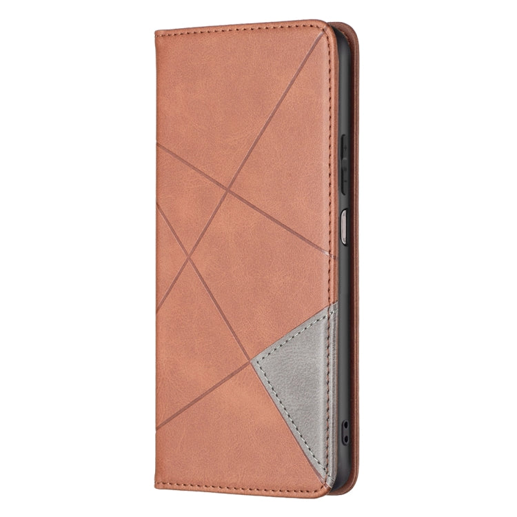 For Xiaomi Redmi Note 11 International Version Prismatic Invisible Magnetic Leather Phone Case