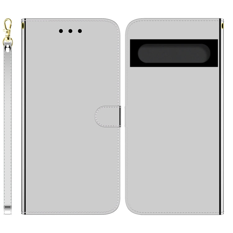 For Google Pixel 7 Pro 5G Imitated Mirror Surface Horizontal Flip Leather Phone Case