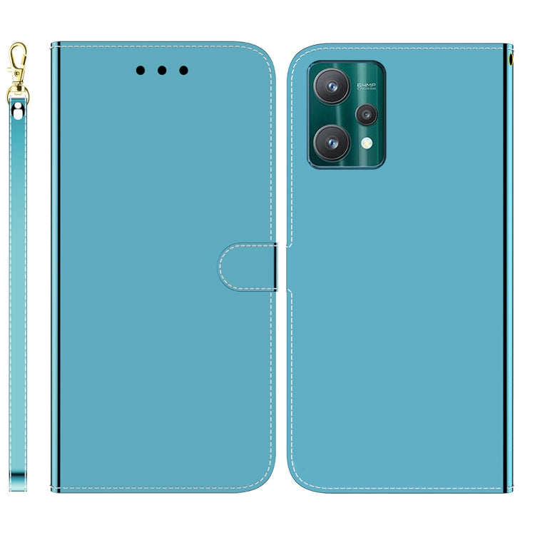 For Realme 9 Pro+ Imitated Mirror Surface Horizontal Flip Leather Phone Case