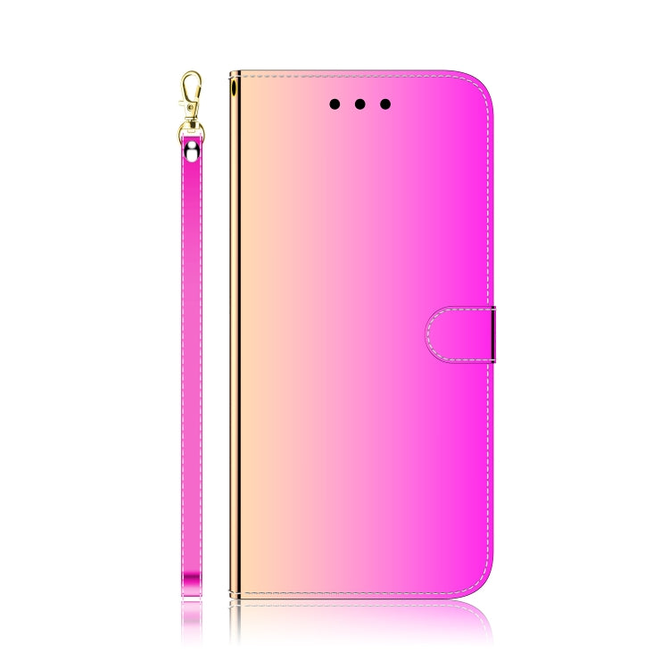 For Redmi Note 11 Overseas Version / Note 11S Imitated Mirror Surface Horizontal Flip Leather Phone Case
