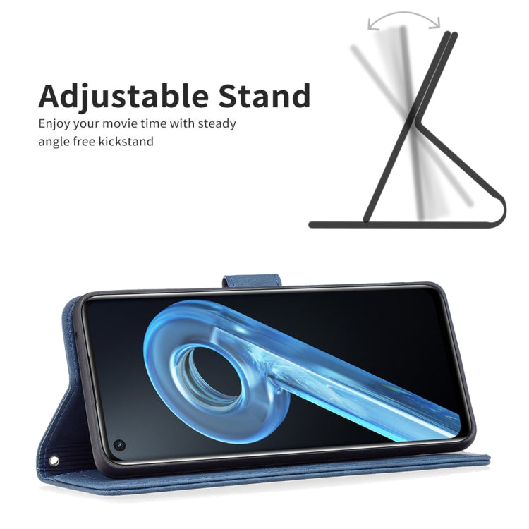 For OPPO A36 4G / A96 4G / A76 4G / K10 4G / Realme 9i Magnetic Clasp RFID Blocking Anti-Theft Leather Case