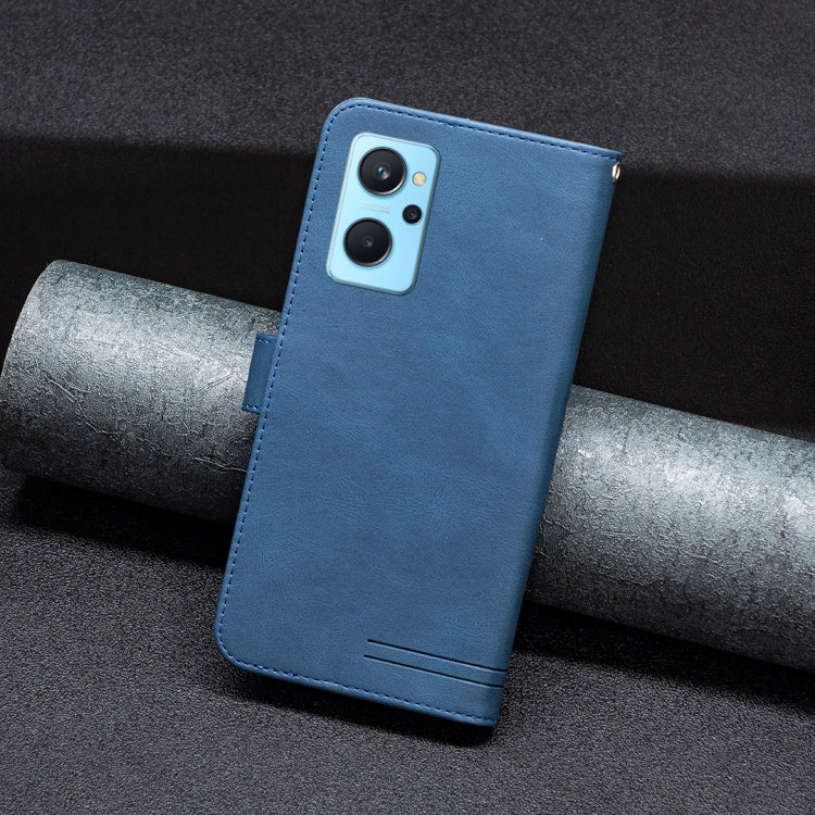 For OPPO A36 4G / A96 4G / A76 4G / K10 4G / Realme 9i Magnetic Clasp RFID Blocking Anti-Theft Leather Case