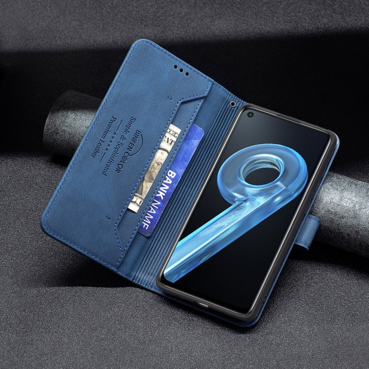 For OPPO A36 4G / A96 4G / A76 4G / K10 4G / Realme 9i Magnetic Clasp RFID Blocking Anti-Theft Leather Case