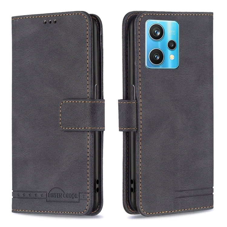 For OPPO Realme 9 Pro+ Magnetic Clasp RFID Blocking Anti-Theft Leather Case