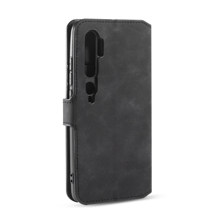 For Xiaomi Mi CC9 Pro DG.MING Retro Oil Side Horizontal Flip Case with Holder & Card Slots & Wallet