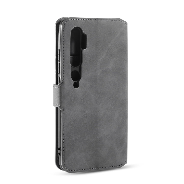 For Xiaomi Mi CC9 Pro DG.MING Retro Oil Side Horizontal Flip Case with Holder & Card Slots & Wallet