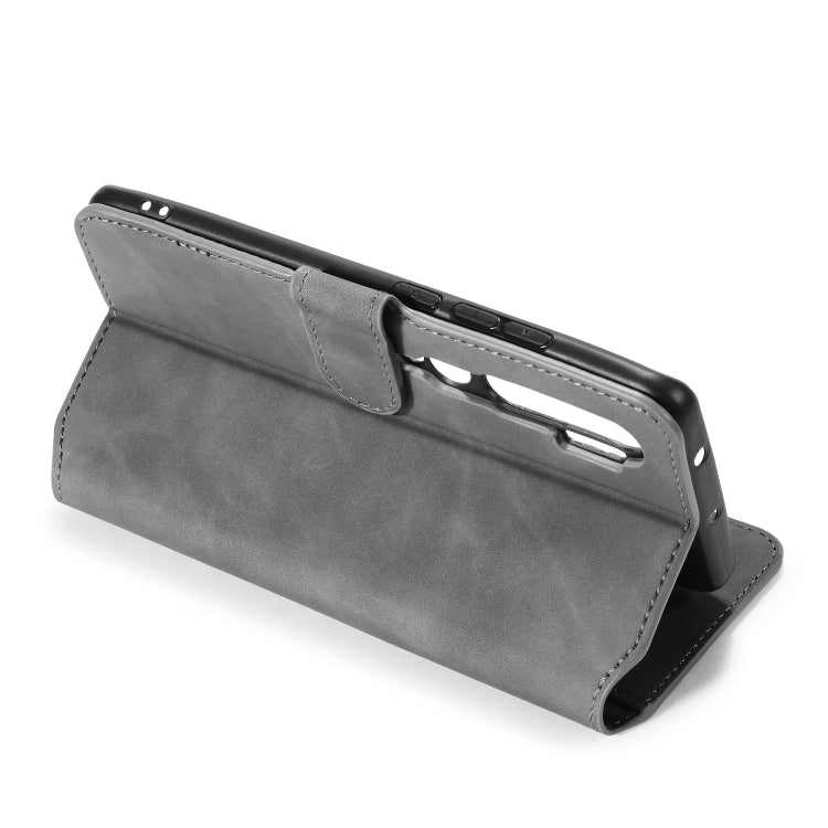 For Xiaomi Mi CC9 Pro DG.MING Retro Oil Side Horizontal Flip Case with Holder & Card Slots & Wallet