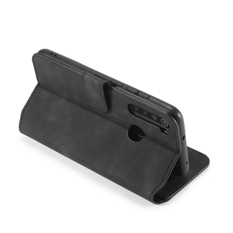 For Xiaomi Redmi Note 8T DG.MING Retro Oil Side Horizontal Flip Case with Holder & Card Slots & Wallet