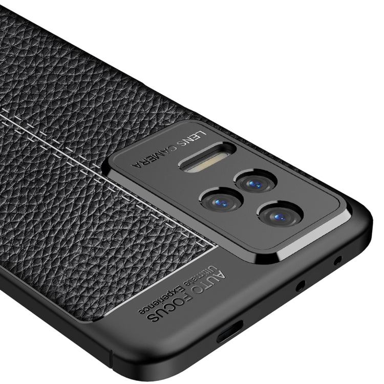 For Xiaomi Redmi K50 Pro Litchi Texture TPU Shockproof Phone Case