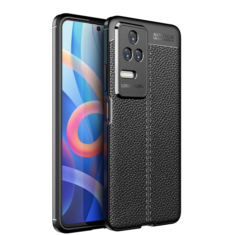 For Xiaomi Redmi K50 Pro Litchi Texture TPU Shockproof Phone Case