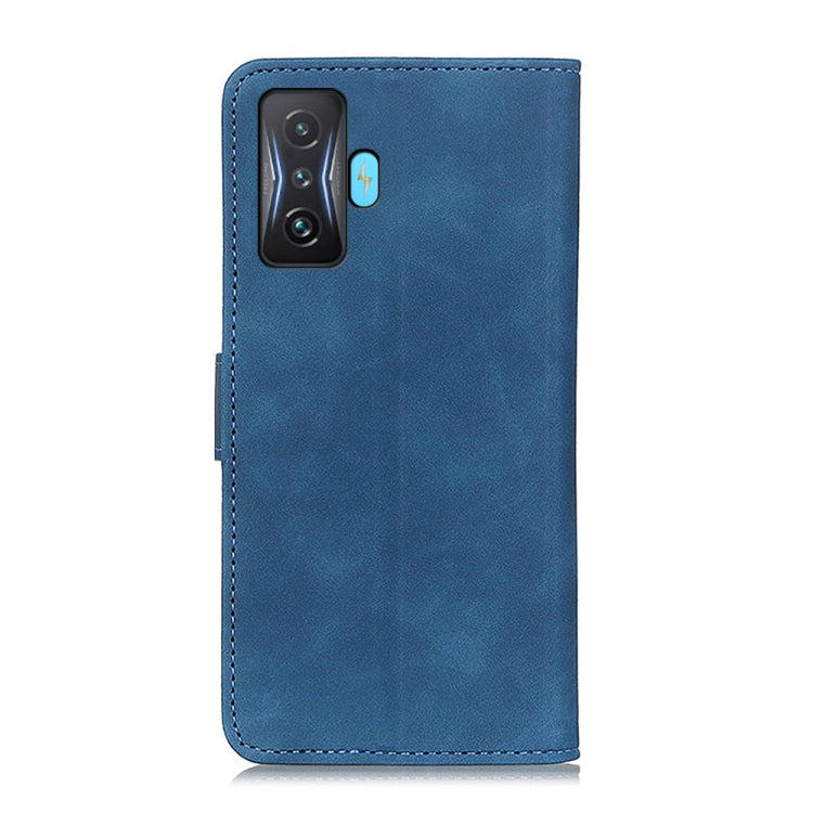 For Redmi K50 Gaming KHAZNEH Retro Texture Horizontal Flip Leather Phone Case