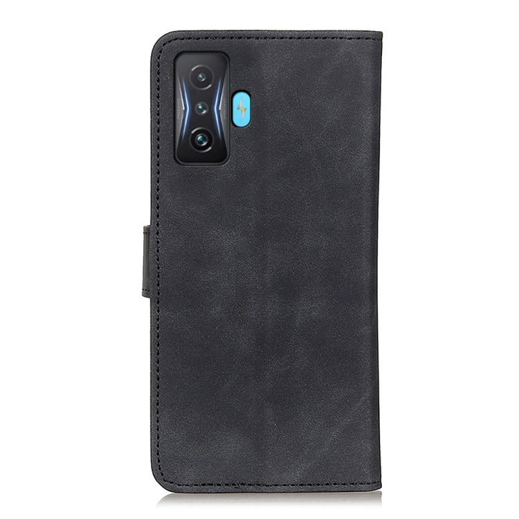 For Redmi K50 Gaming KHAZNEH Retro Texture Horizontal Flip Leather Phone Case
