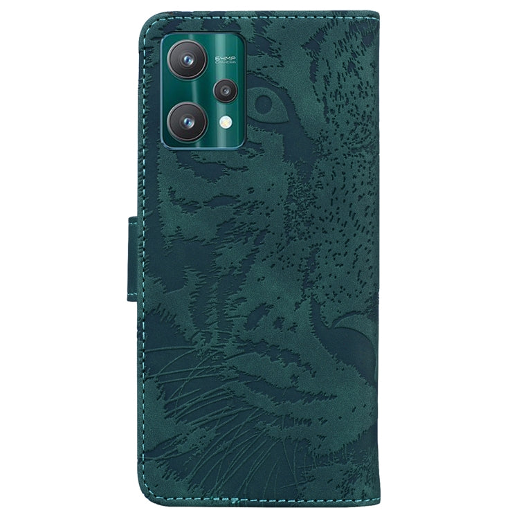 For OPPO Realme 9 Pro Tiger Embossing Pattern Horizontal Flip Leather Phone Case