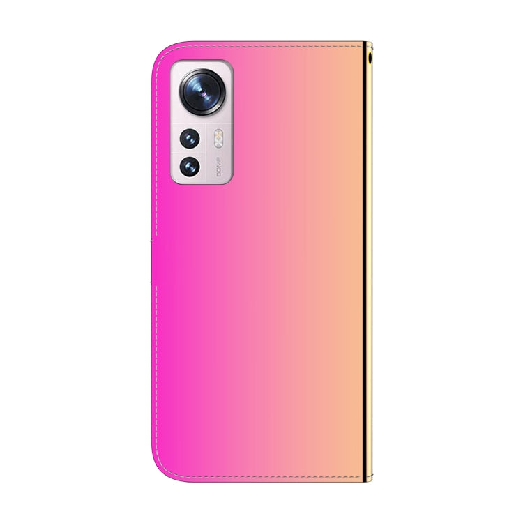 For Xiaomi 12 / 12X Imitated Mirror Surface Horizontal Flip Leather Phone Case