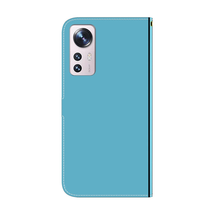 For Xiaomi 12 / 12X Imitated Mirror Surface Horizontal Flip Leather Phone Case