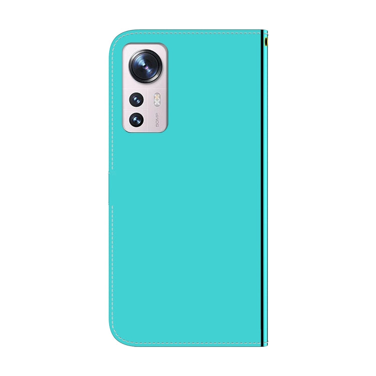 For Xiaomi 12 / 12X Imitated Mirror Surface Horizontal Flip Leather Phone Case