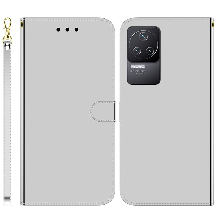 For Xiaomi Redmi K40S Imitated Mirror Surface Horizontal Flip Leather Phone Case