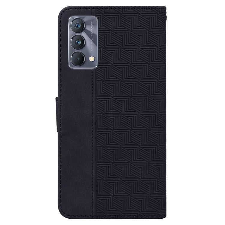 For OPPO Realme GT Master / Q3 Pro 5G Geometric Embossed Leather Phone Case
