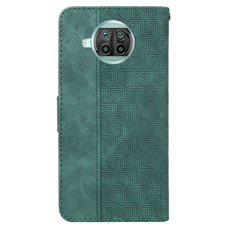 For Xiaomi Mi 10T Lite 5G Geometric Embossed Leather Phone Case