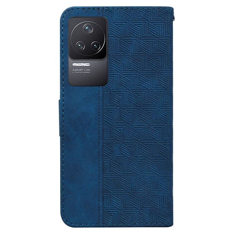 For Xiaomi Redmi K50 / K50 Pro Geometric Embossed Leather Phone Case