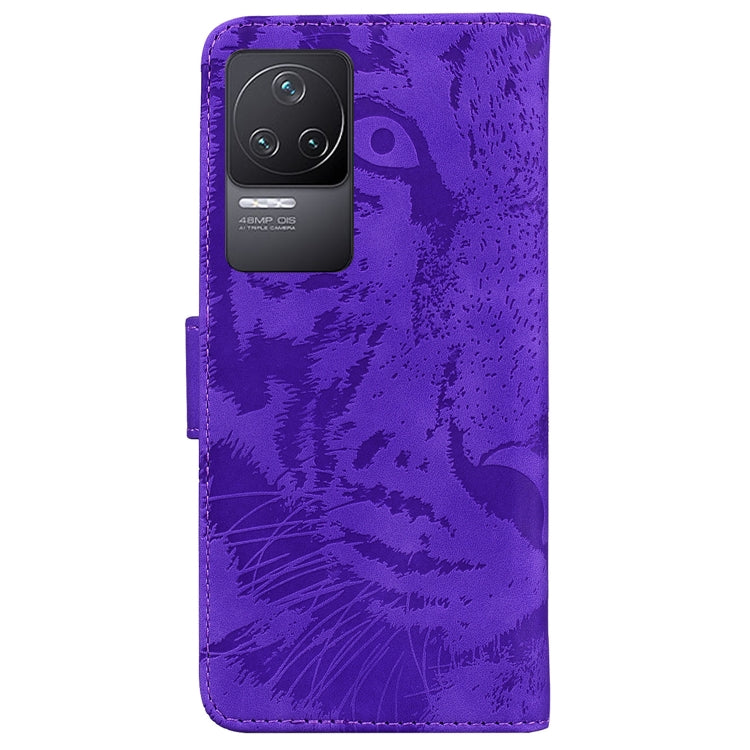 For Xiaomi Redmi K50 / Redmi K50 Pro Tiger Embossing Pattern Horizontal Flip Leather Phone Case