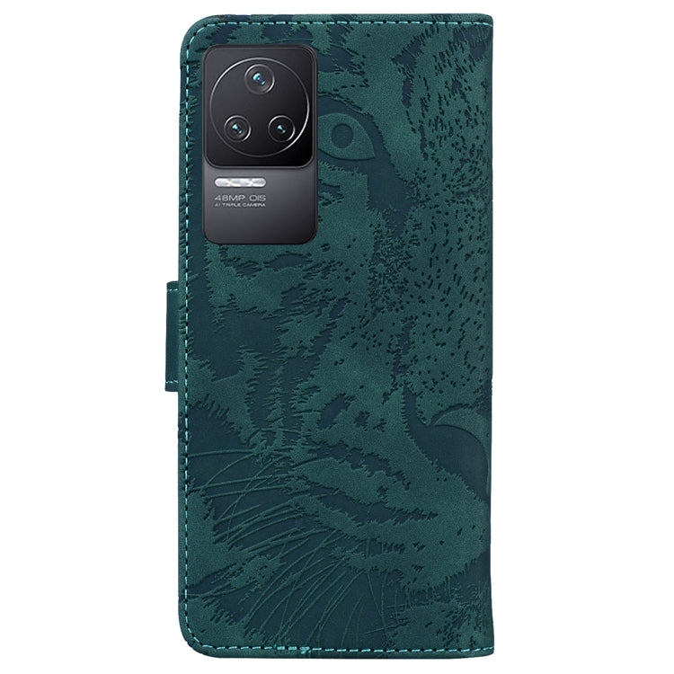 For Xiaomi Redmi K50 / Redmi K50 Pro Tiger Embossing Pattern Horizontal Flip Leather Phone Case