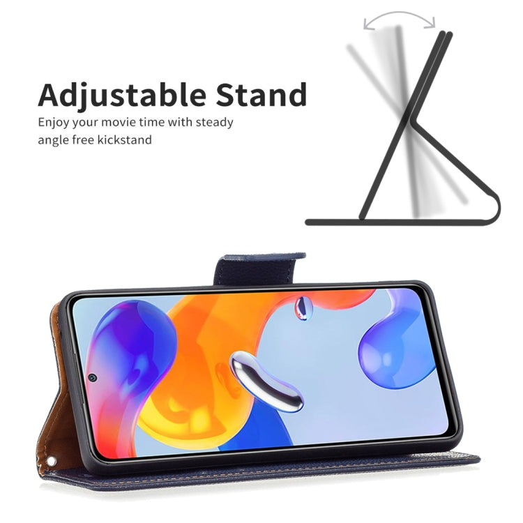 For Xiaomi Redmi Note 11 Pro International Version Litchi Texture Pure Color Horizontal Flip Leather Phone Case