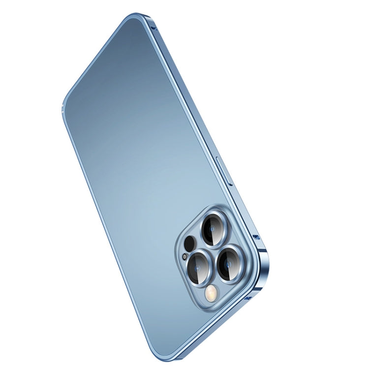 For iPhone 13 Pro Frosted Phone Case with Lens Protection