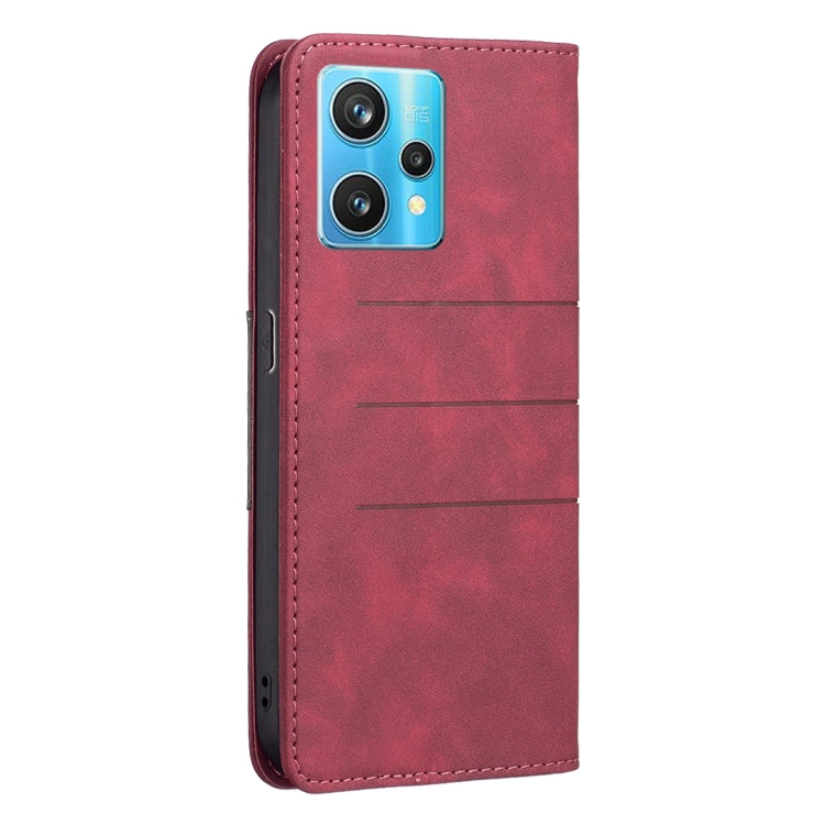 For OPPO Realme 9 Pro+ Magnetic Splicing Leather Phone Case