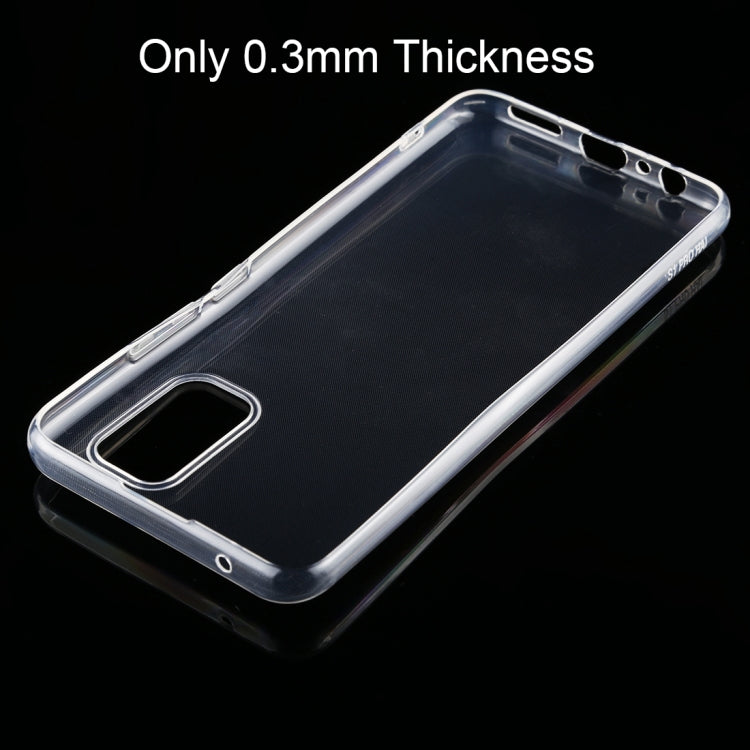 For Vivo V17 Indian version 0.3mm Ultra-Thin Transparent TPU Protective Case