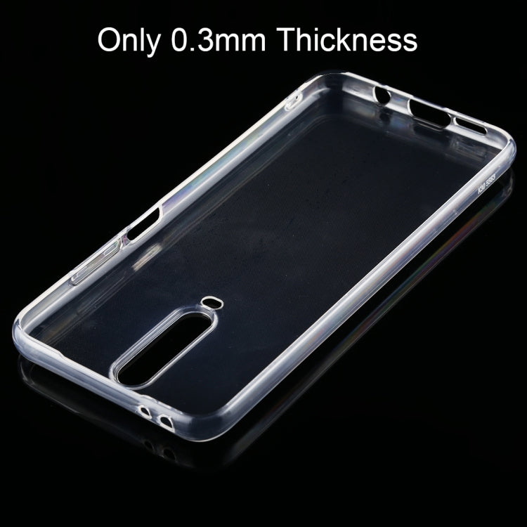 For Xiaomi Redmi K30 0.3mm Ultra-Thin Transparent TPU Protective Case