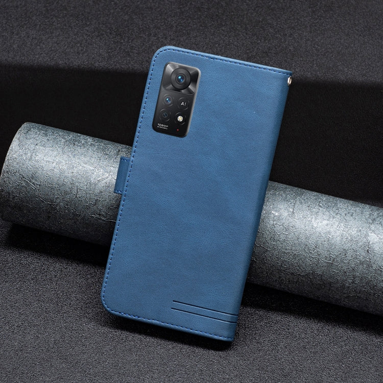 For Xiaomi Redmi Note 11 Pro International Version Magnetic Clasp RFID Blocking Anti-Theft Leather Case